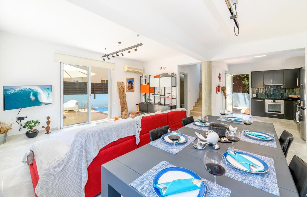 Villa Lela Serena By Ezoria Villas Protaras Exterior foto